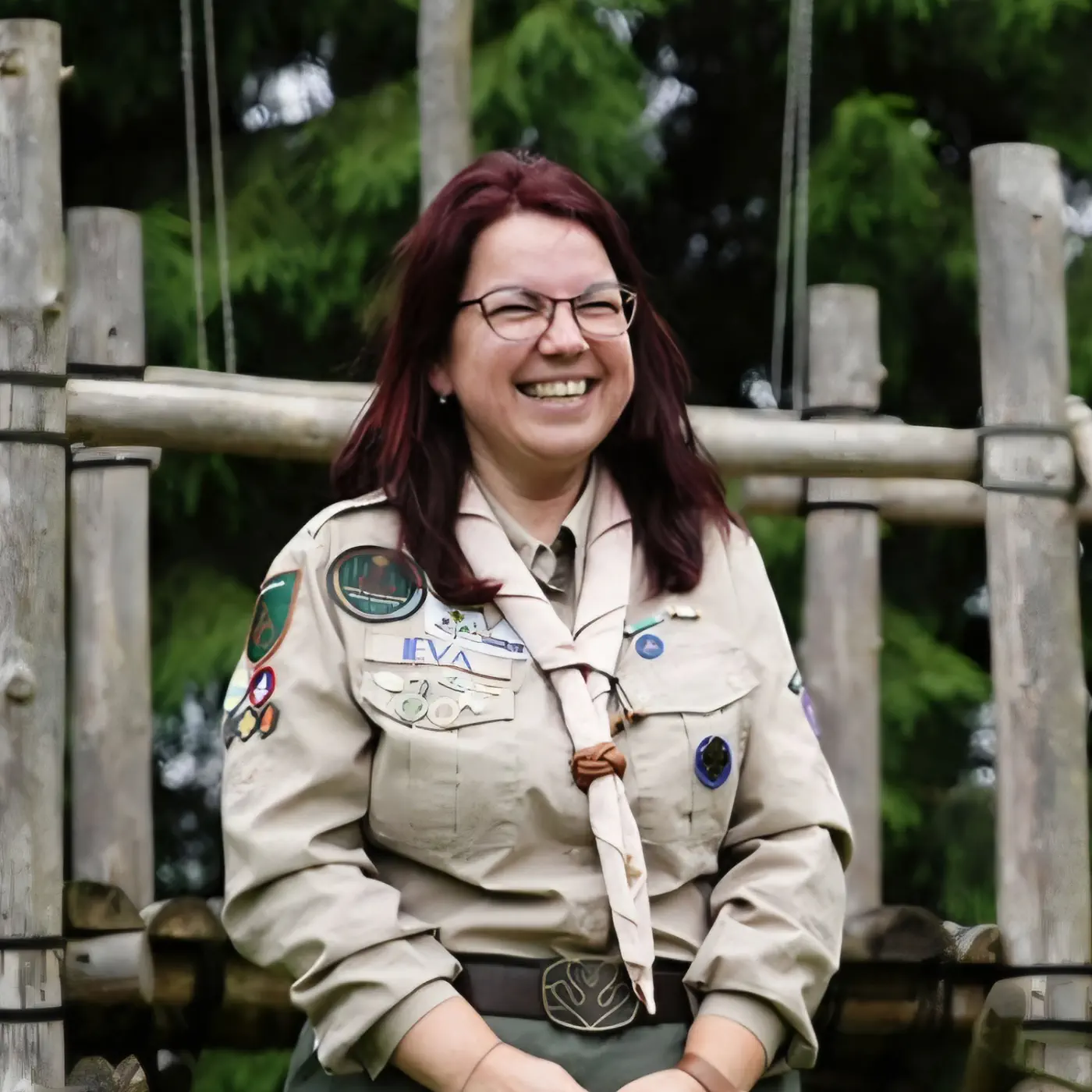 Ieva Brogiene stovyklos virsininke viena kryptim 2028 1