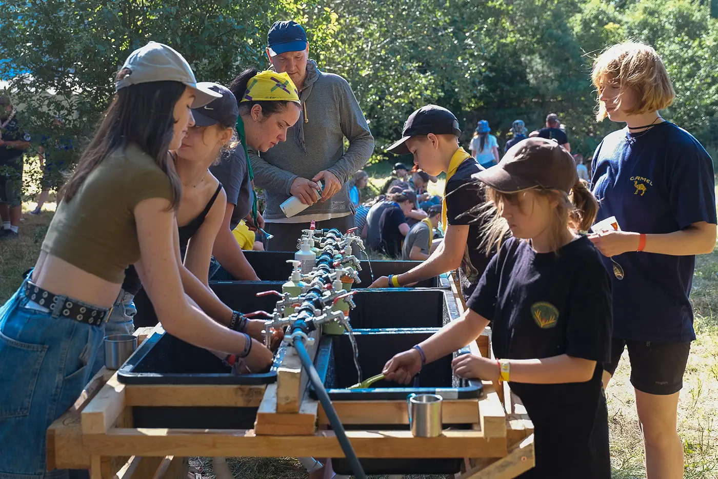 tautine stovykla viena krypim 2028 donatas jagucanskis savanoriams 001